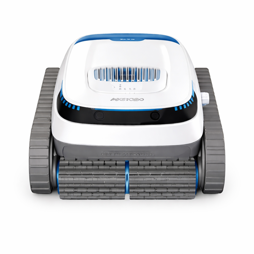 Robot nettoyeur de piscine sans fil autonome avec filtre intégré